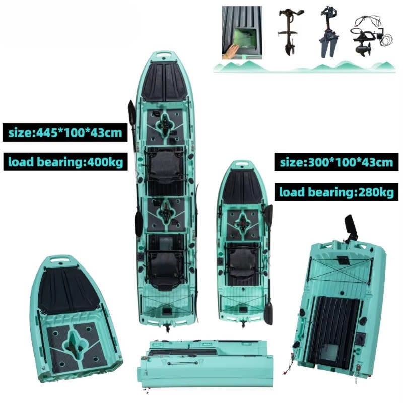 Fishing Kayak Sit On Top - Airo Popular Modular 10ft/14ft 3-2 Section