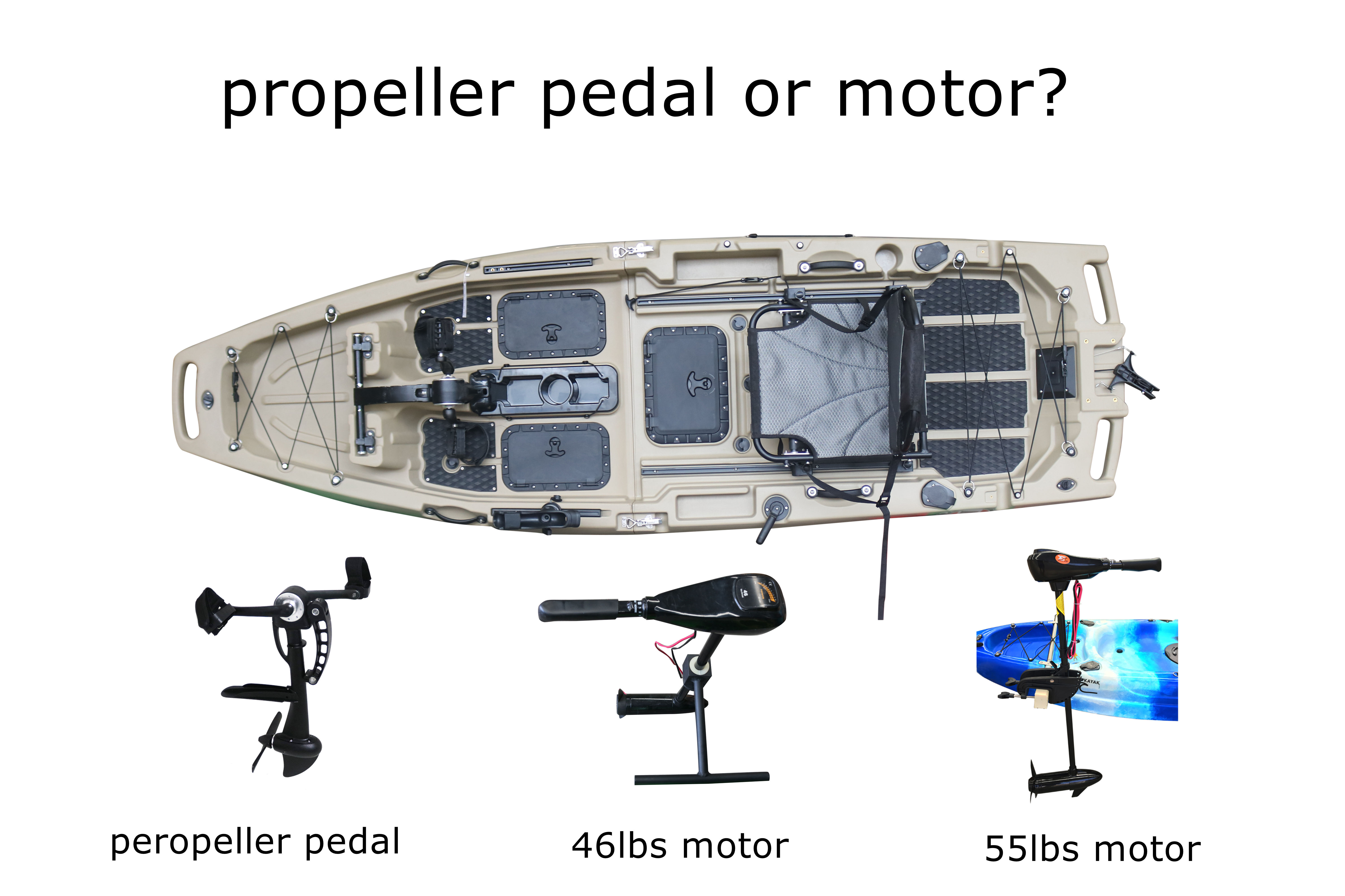 2025 NEW Modular Kayak 9.5ft P - Fishing Kayak Pedal Drive avis et prix