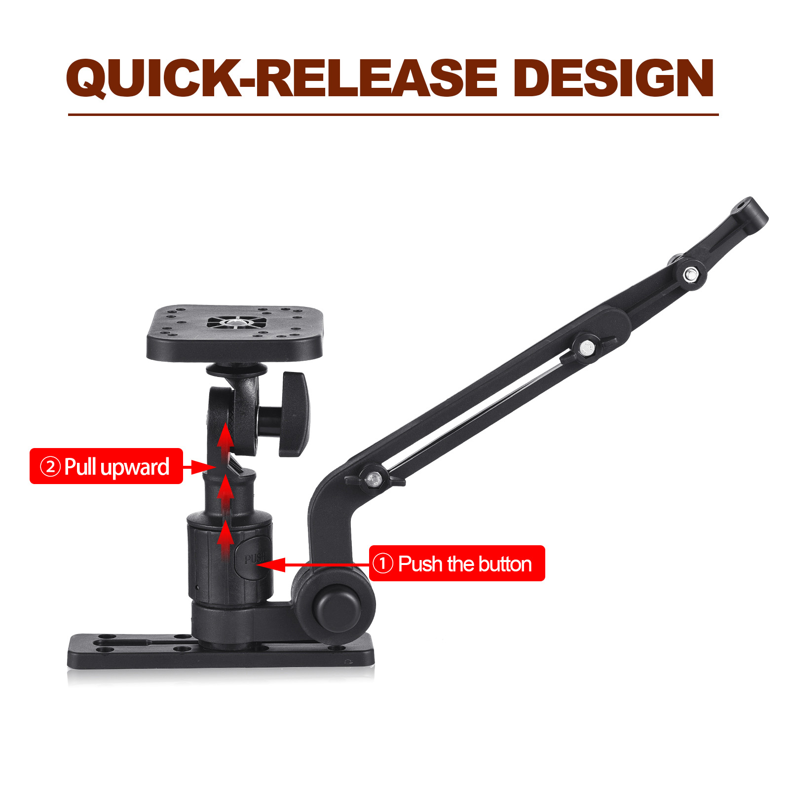 Kayak Fish Finder Mounting Pla - Fishing Kayak Fish Finder Mount avis et prix