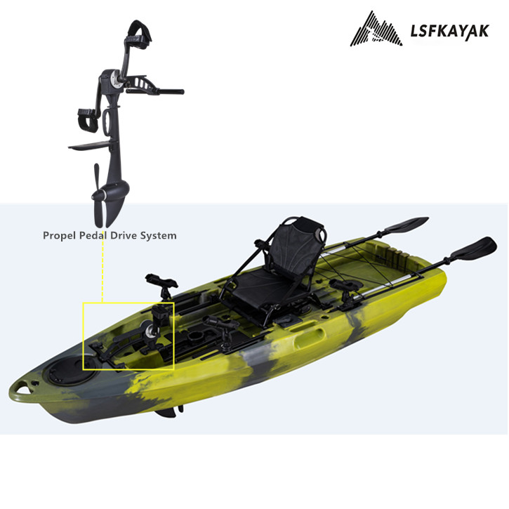 Single Paddler Sport Fishing K - Fishing Kayak Pedal Drive avis et prix