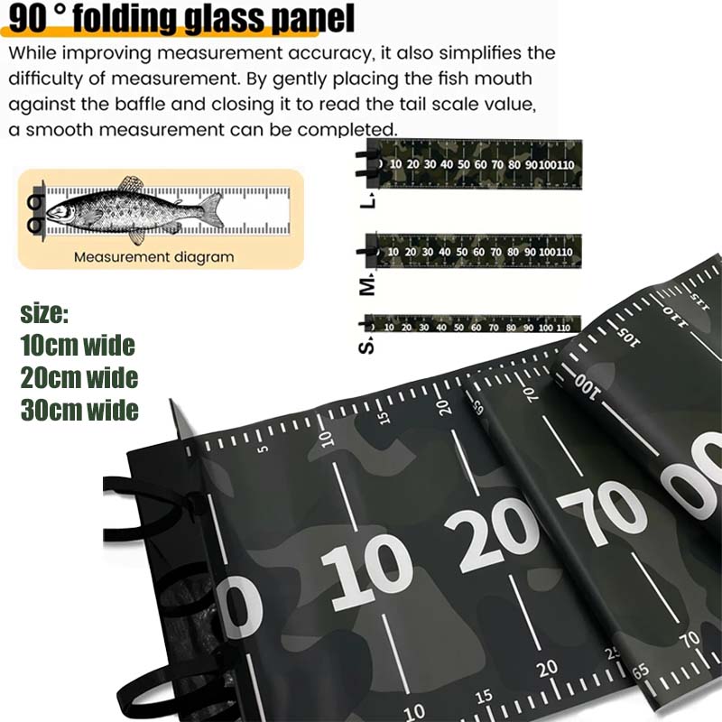 1pcs Fishing Ruler PVC Waterpr - Fishing Kayak Crate avis et prix