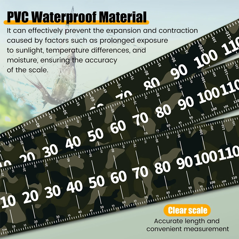 1pcs Fishing Ruler PVC Waterpr - Fishing Kayak Crate avis et prix