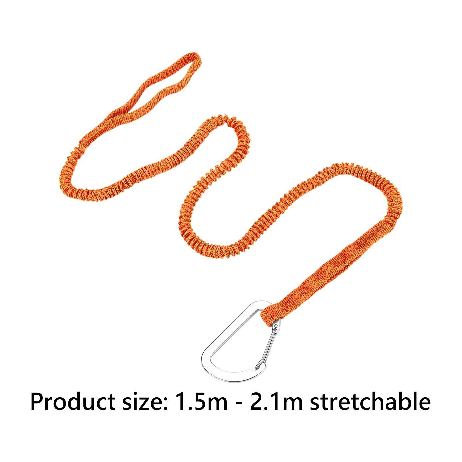 Stretchable Nylon Boat Paddle  - Fishing Kayak Paddle Leash avis et prix