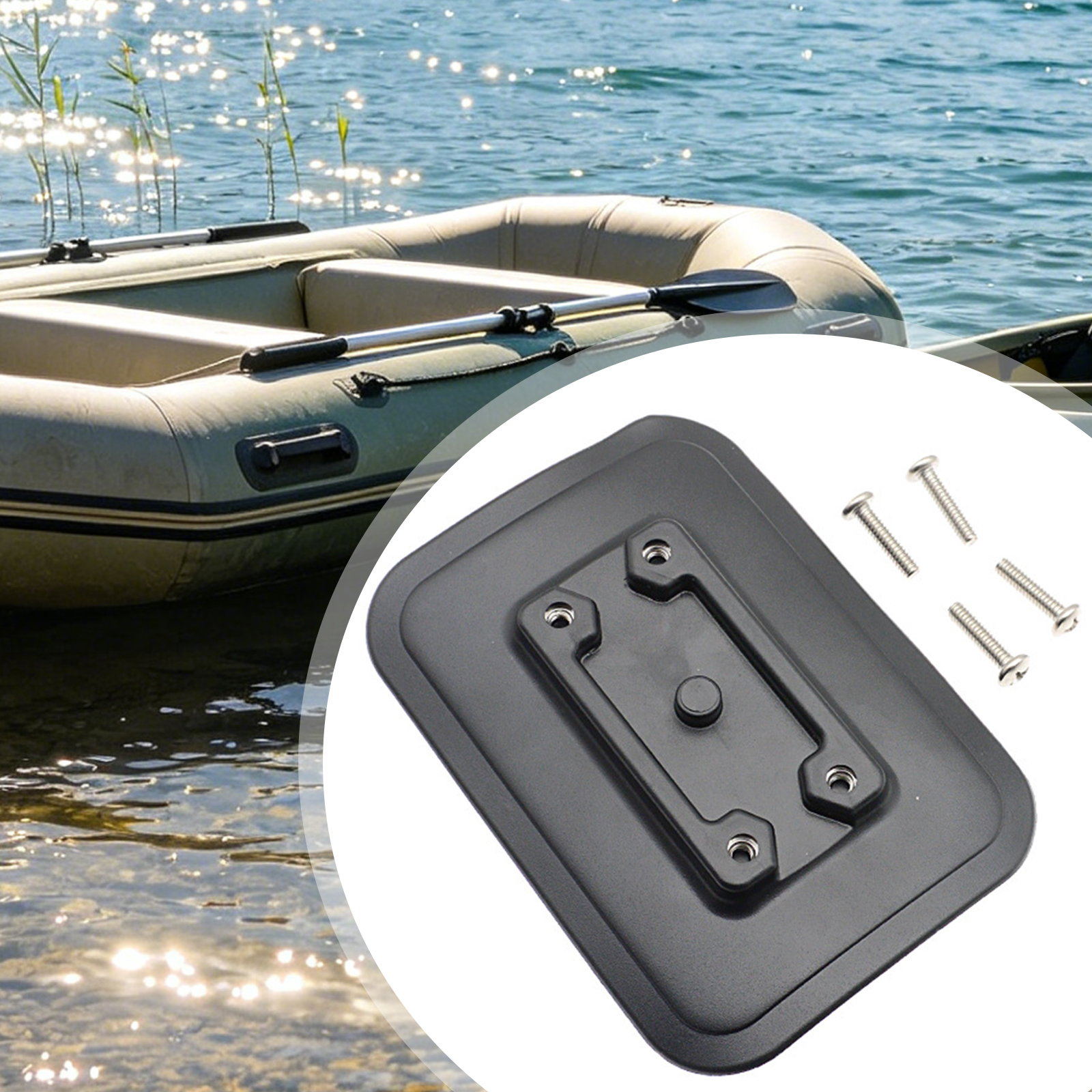 1 Set Inflatable Boat Fishing  - Fishing Kayak Rod Holder avis et prix