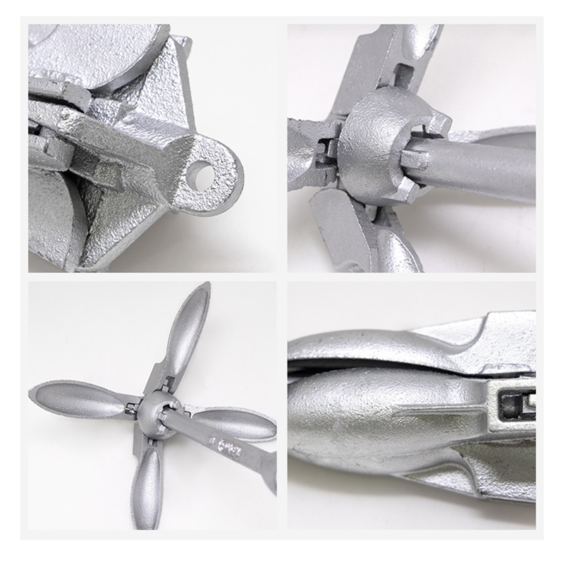 AB56-0.7KG Steel Folding Water - Fishing Kayak Anchor avis et prix