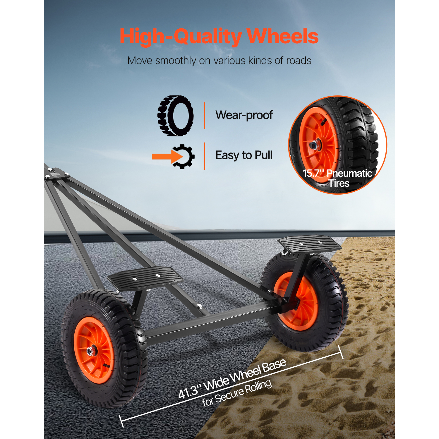 SucceBuy 420lbs Boat Trailer D - Fishing Kayak Sit On Top avis et prix