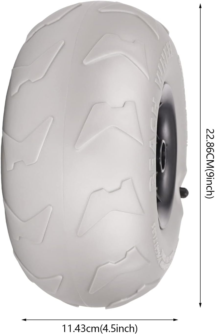 Beach Balloon Wheels 2 Pack 9  - Fishing Kayak Cart avis et prix