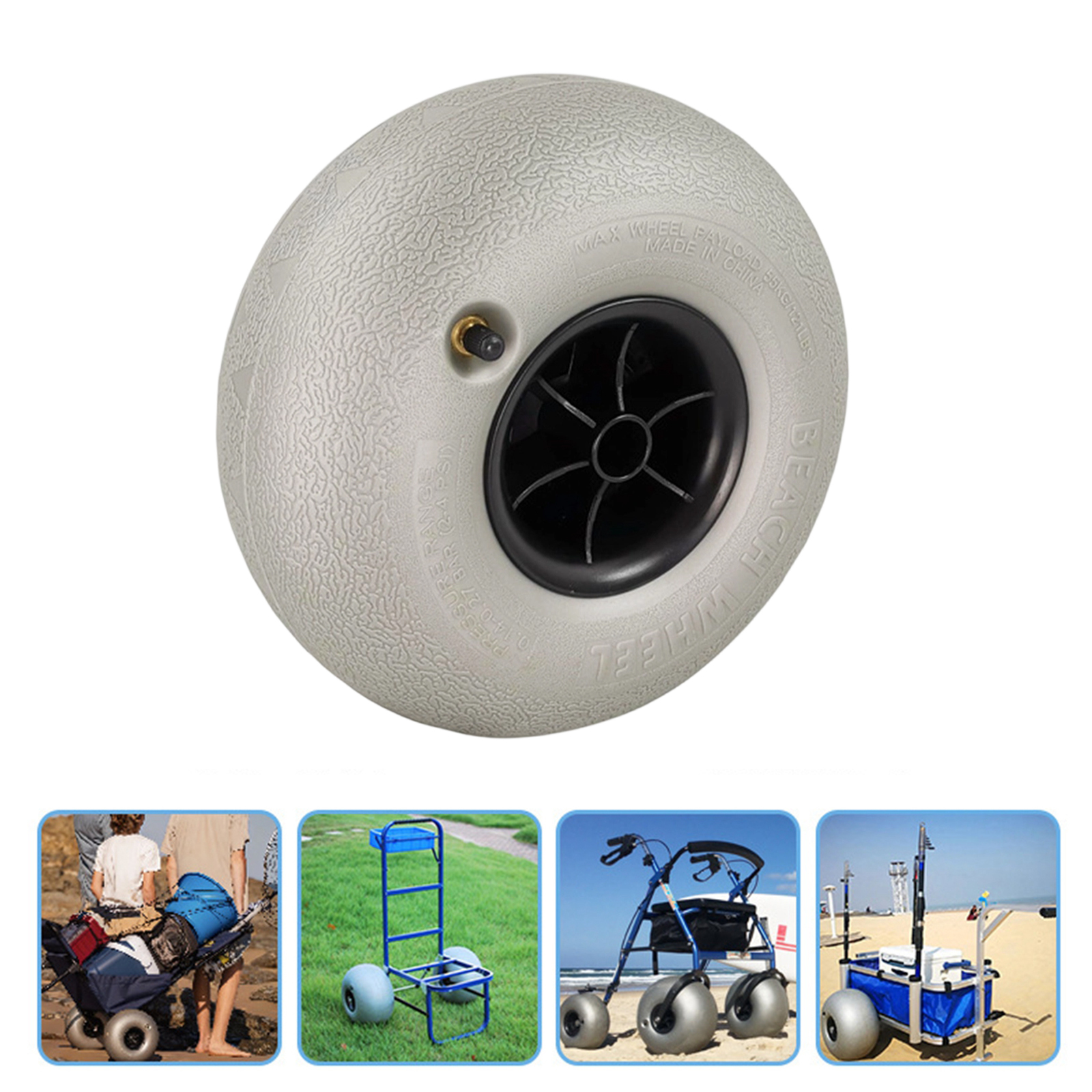 10In Balloon Wheels Profession - Fishing Kayak Cart avis et prix