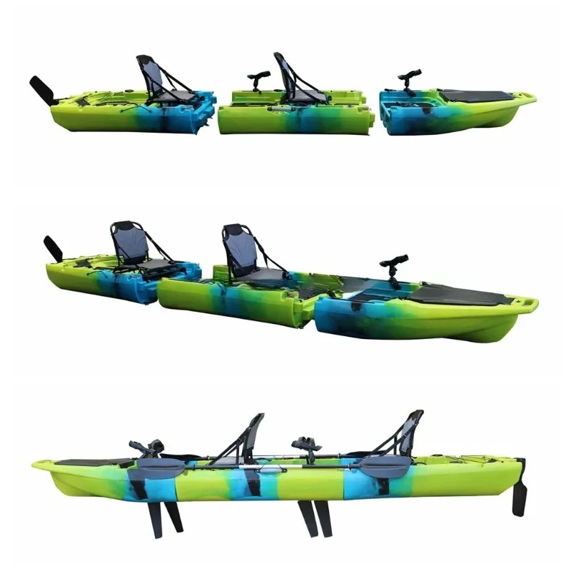 2-Seater Sit-on-Top Modular Pe - Fishing Kayak Sit In avis et prix
