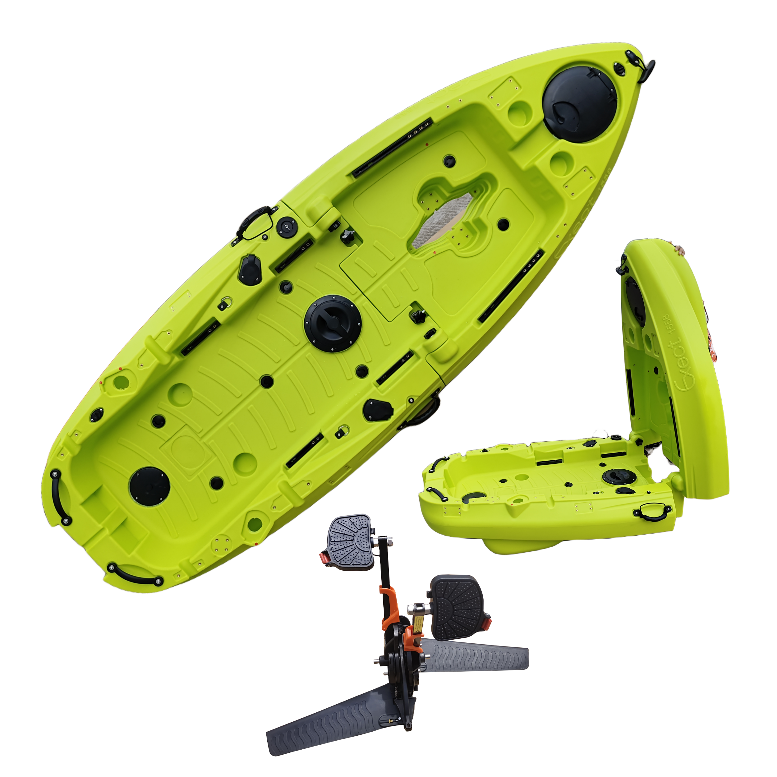 Plastic Kayak Pedal Kayak Fish - Fishing Kayak Seat avis et prix