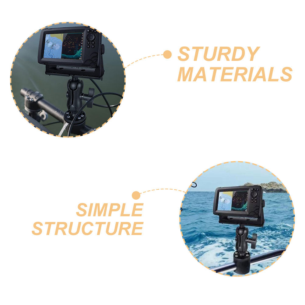 1Set 360 Degree Rotating Kayak - Fishing Kayak Fish Finder Mount avis et prix