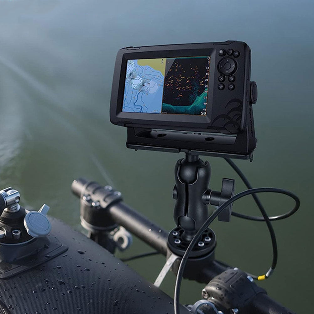 1Set 360 Degree Rotating Kayak - Fishing Kayak Fish Finder Mount avis et prix