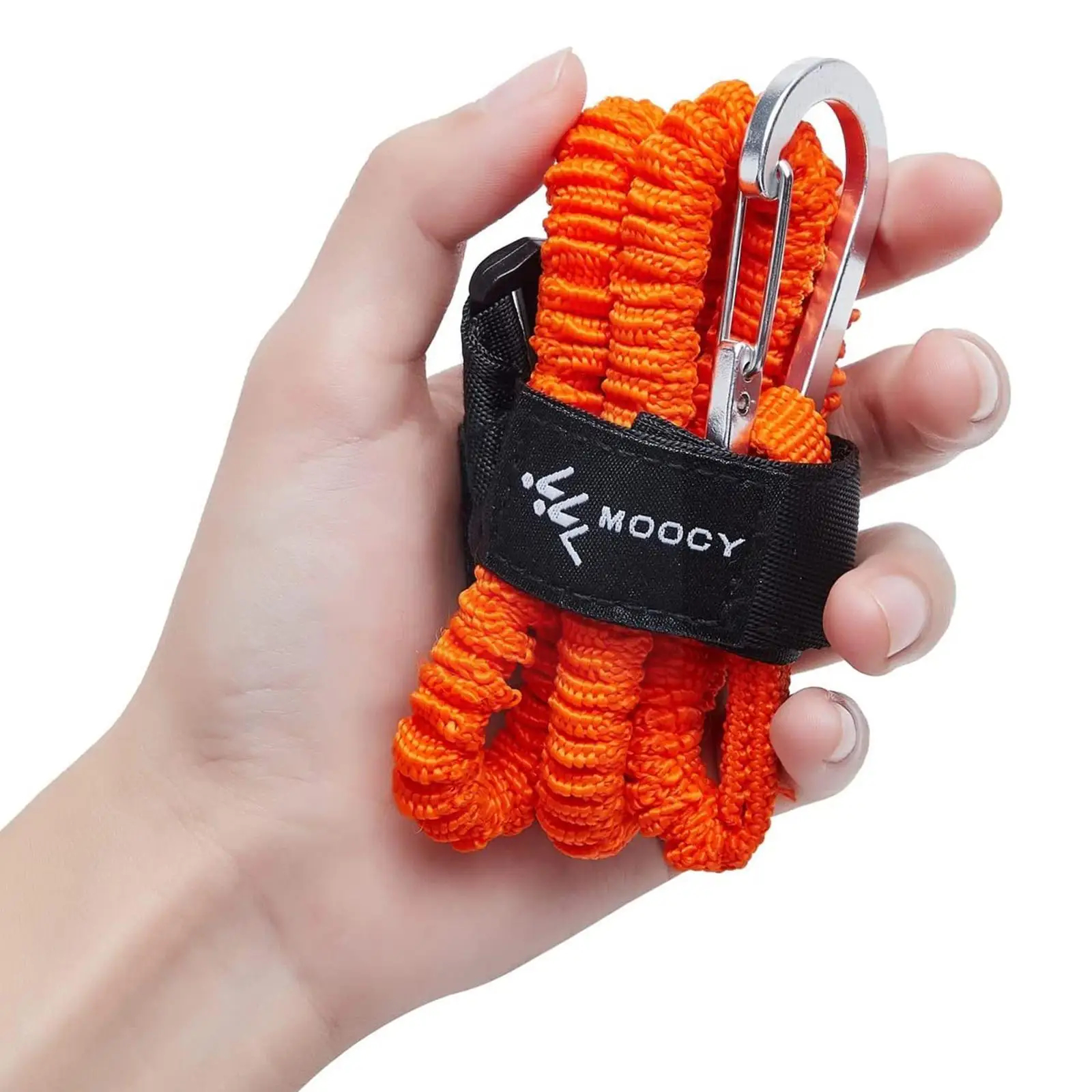 Coiled Paddle Leash Orange Kay - Fishing Kayak Paddle Leash avis et prix