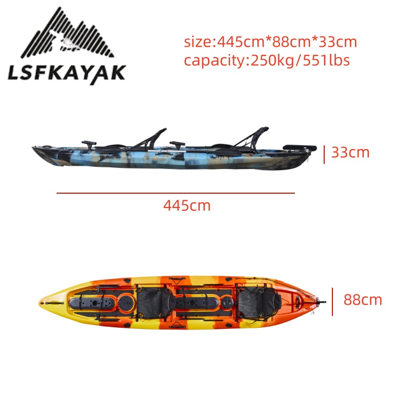 2025 Factory Wholesale 2-Perso - Fishing Kayak Paddle avis et prix