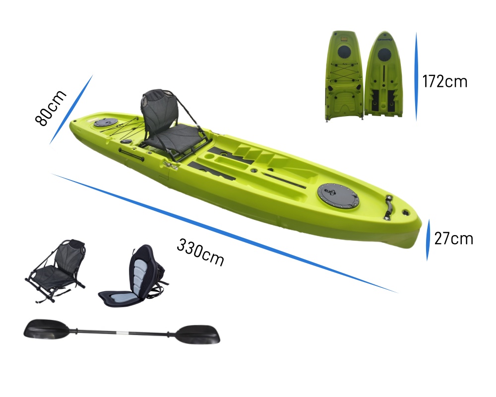 2025 NEW Modular Kayak 11ft Si - Fishing Kayak Paddle avis et prix