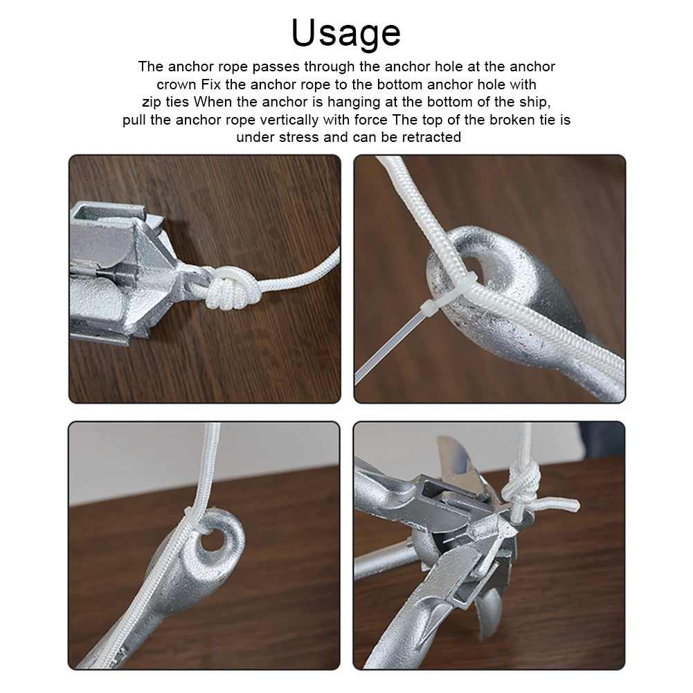 0.7KG 1.5KG Stainless Steel Fo - Fishing Kayak Anchor avis et prix