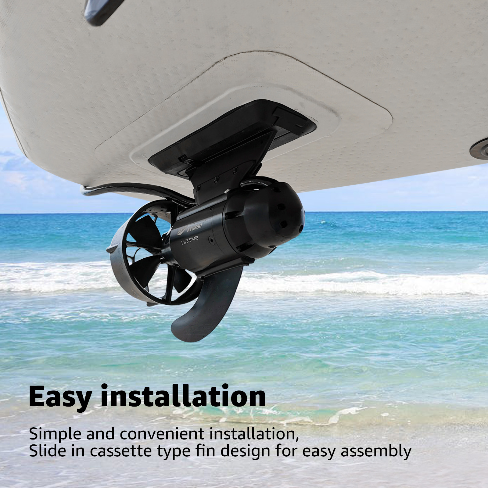 380W 600W Electric Fins Stand  - Fishing Kayak Cart avis et prix