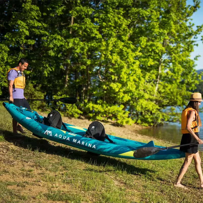 Canoe Kayak Inflatable Boat 1- - Fishing Kayak Seat avis et prix