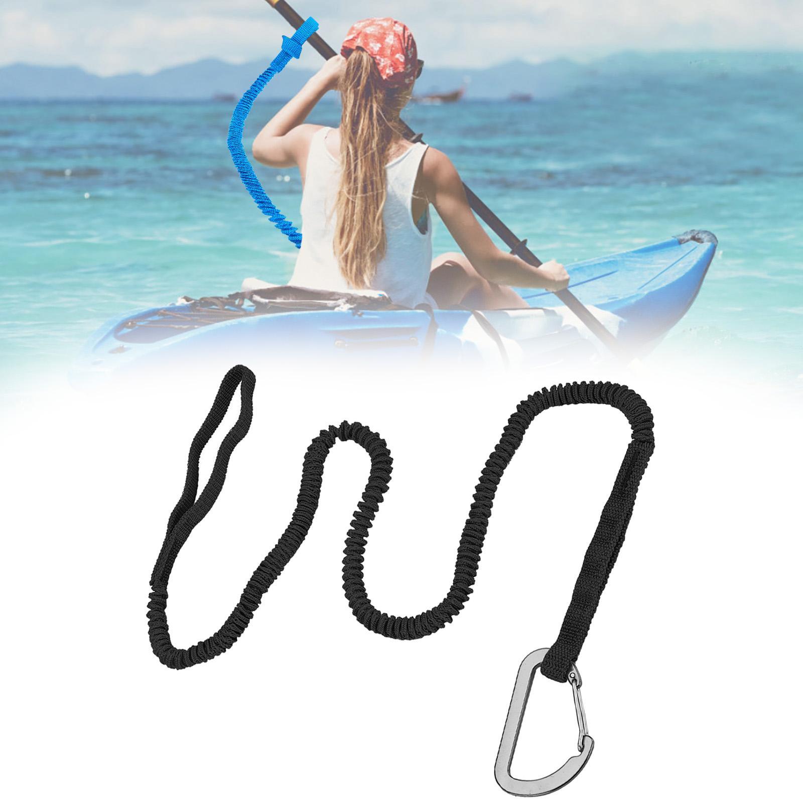 Stretchable Nylon Paddle Leash - Fishing Kayak Paddle Leash avis et prix