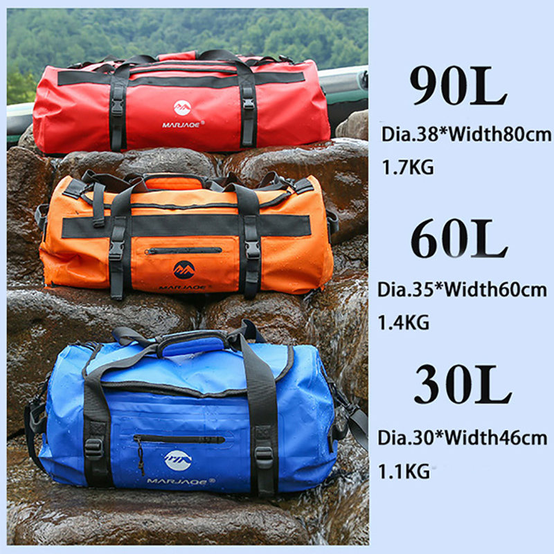 30L 60L 90L Waterproof Kayakin - Fishing Kayak Storage Bag avis et prix