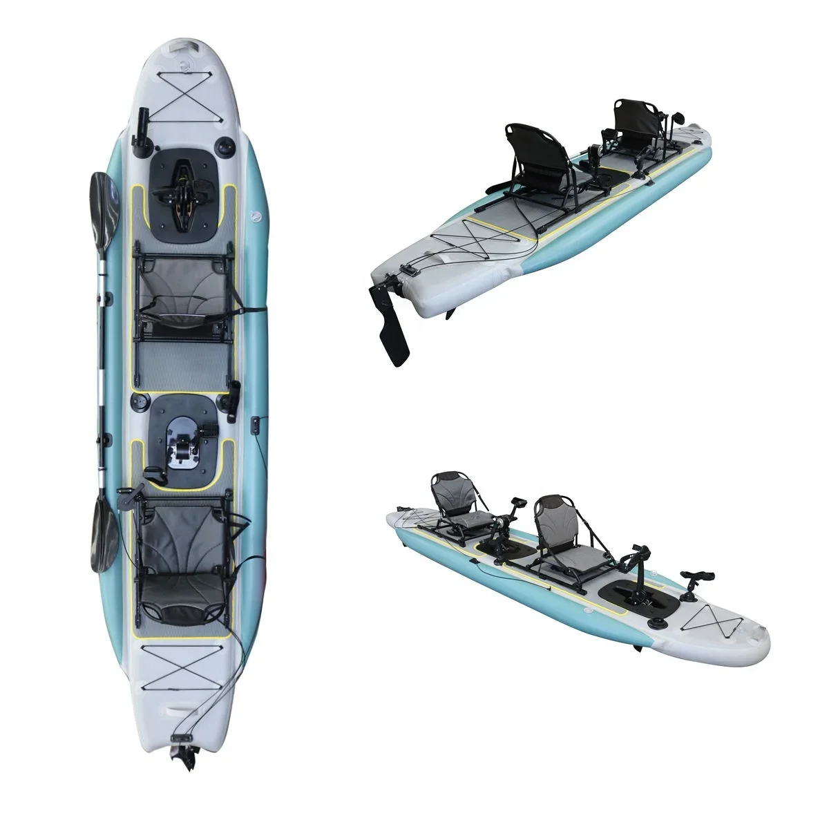 2026 14FT 2-Person Sit-On-Top  - Fishing Kayak Sit On Top avis et prix