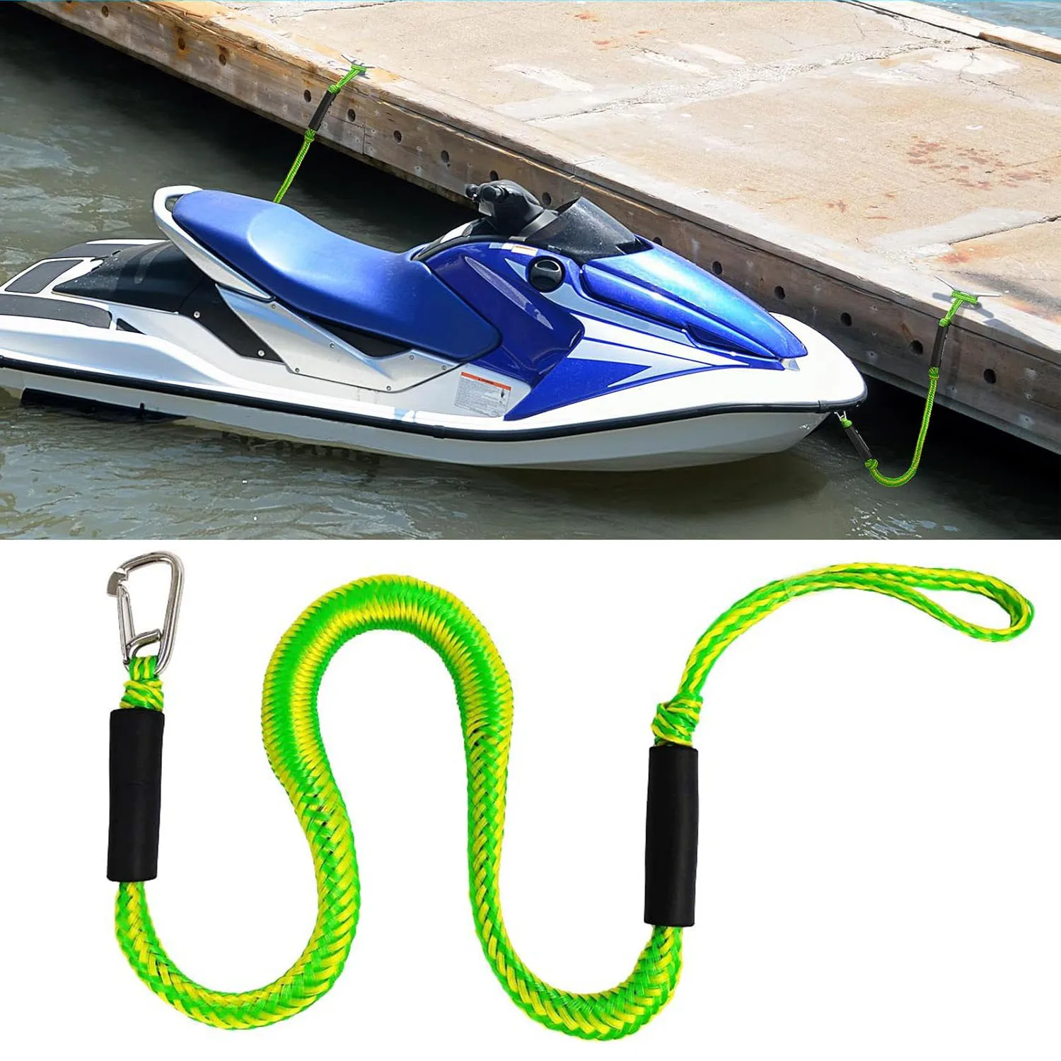 Boat Bungee Dock Lines Cords D - Fishing Kayak Anchor avis et prix