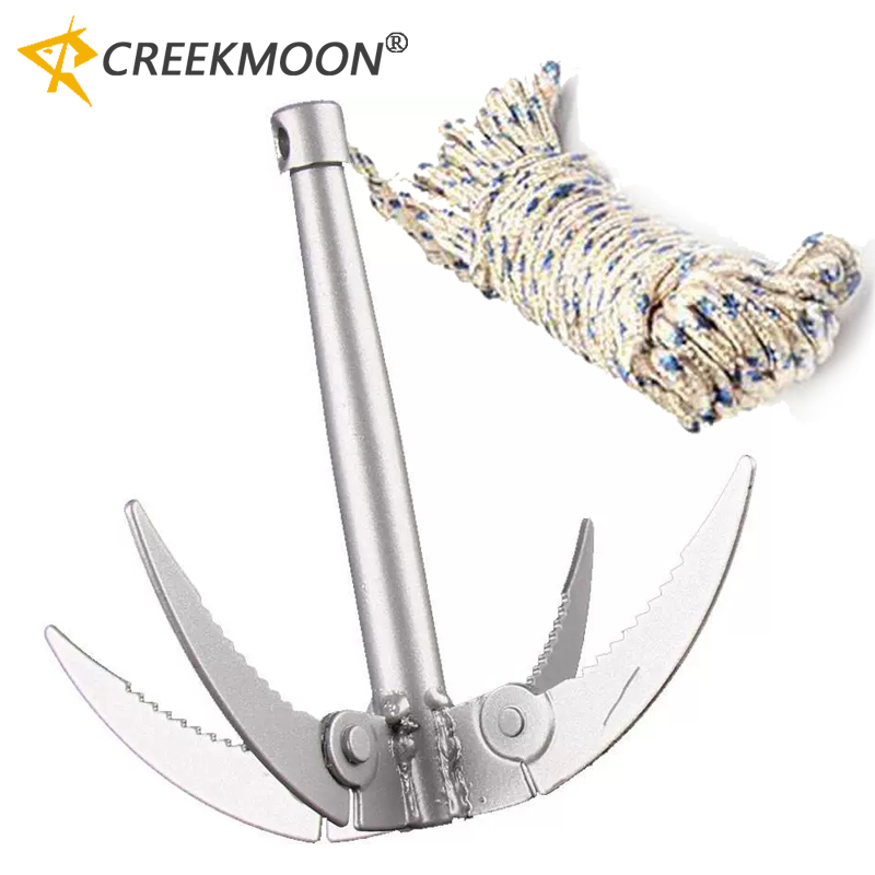 4 Claw Anchor Sickle Foldable  - Fishing Kayak Anchor avis et prix