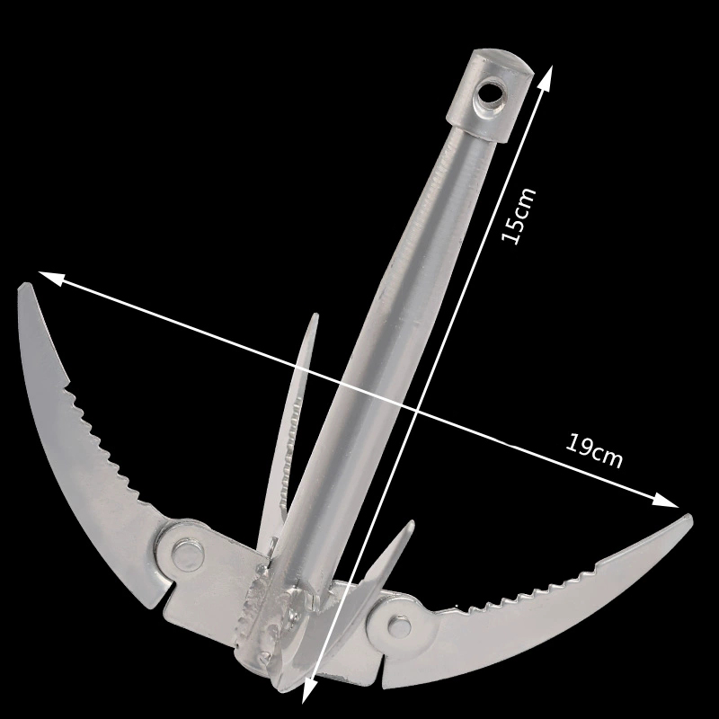 4 Claw Anchor Sickle Foldable  - Fishing Kayak Anchor avis et prix