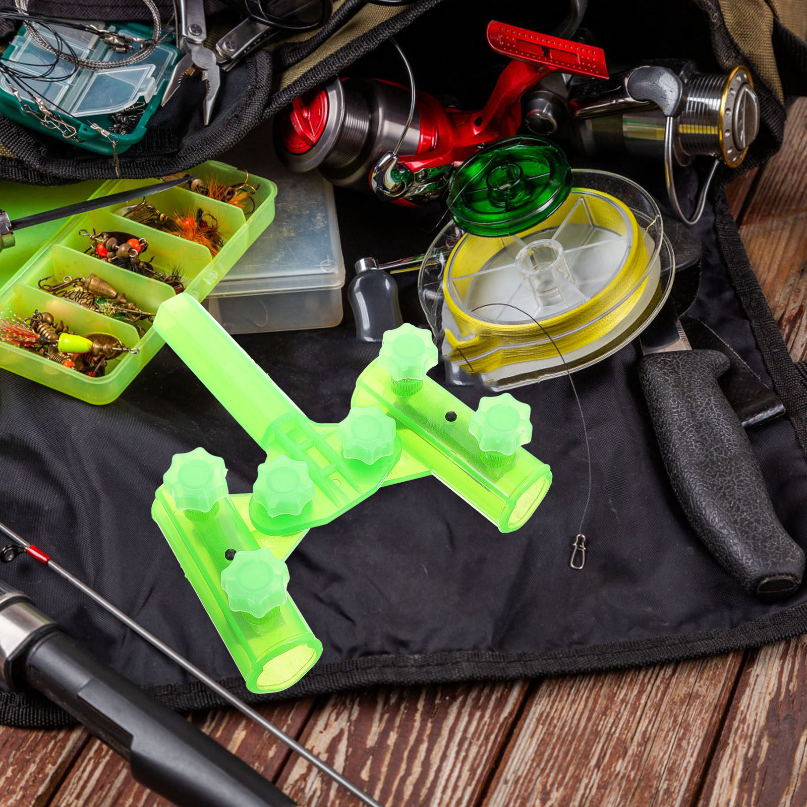 Fishing Rod Holder with Glow i - Fishing Kayak Rod Holder avis et prix