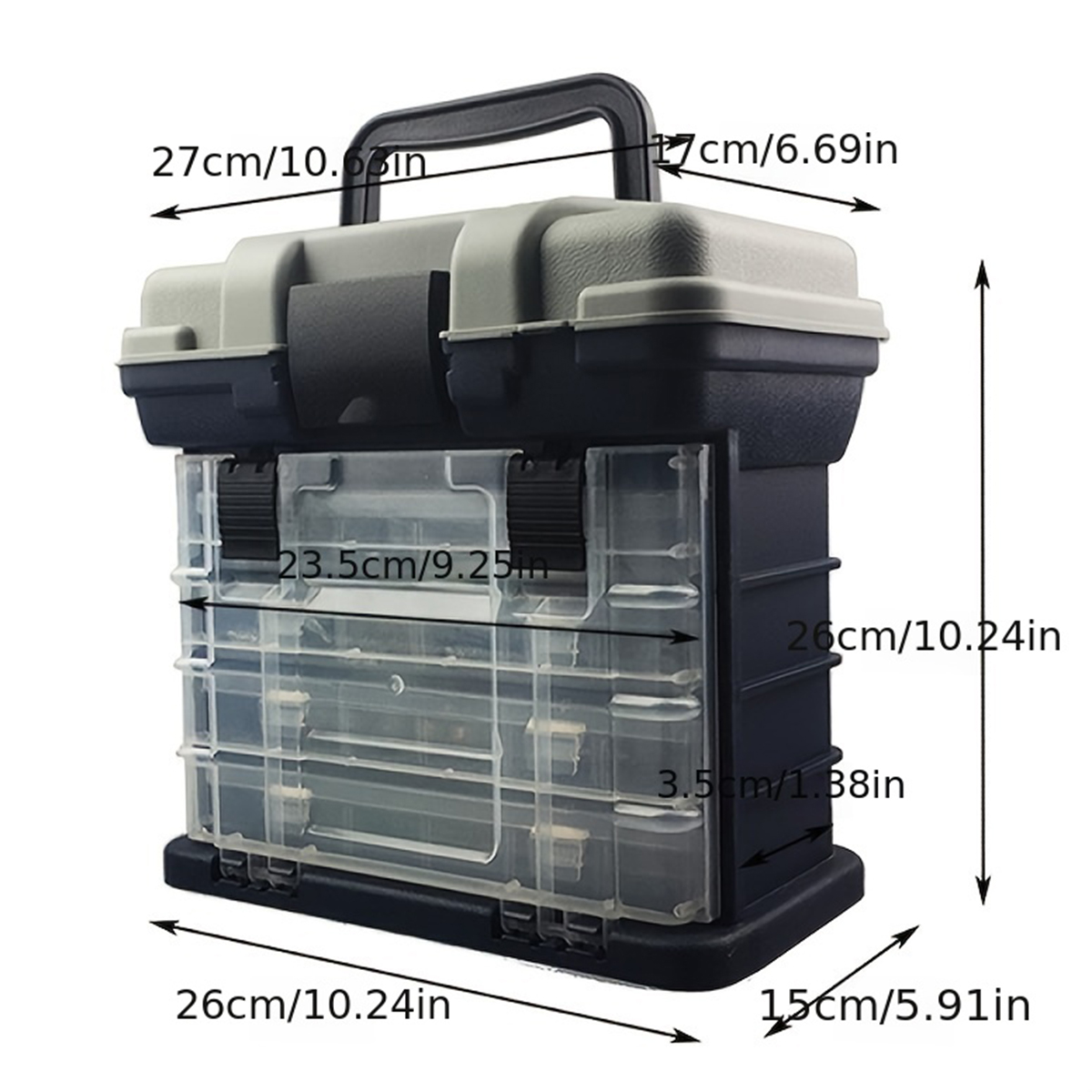 Multifunction Fashing Tackle B - Fishing Kayak Crate avis et prix