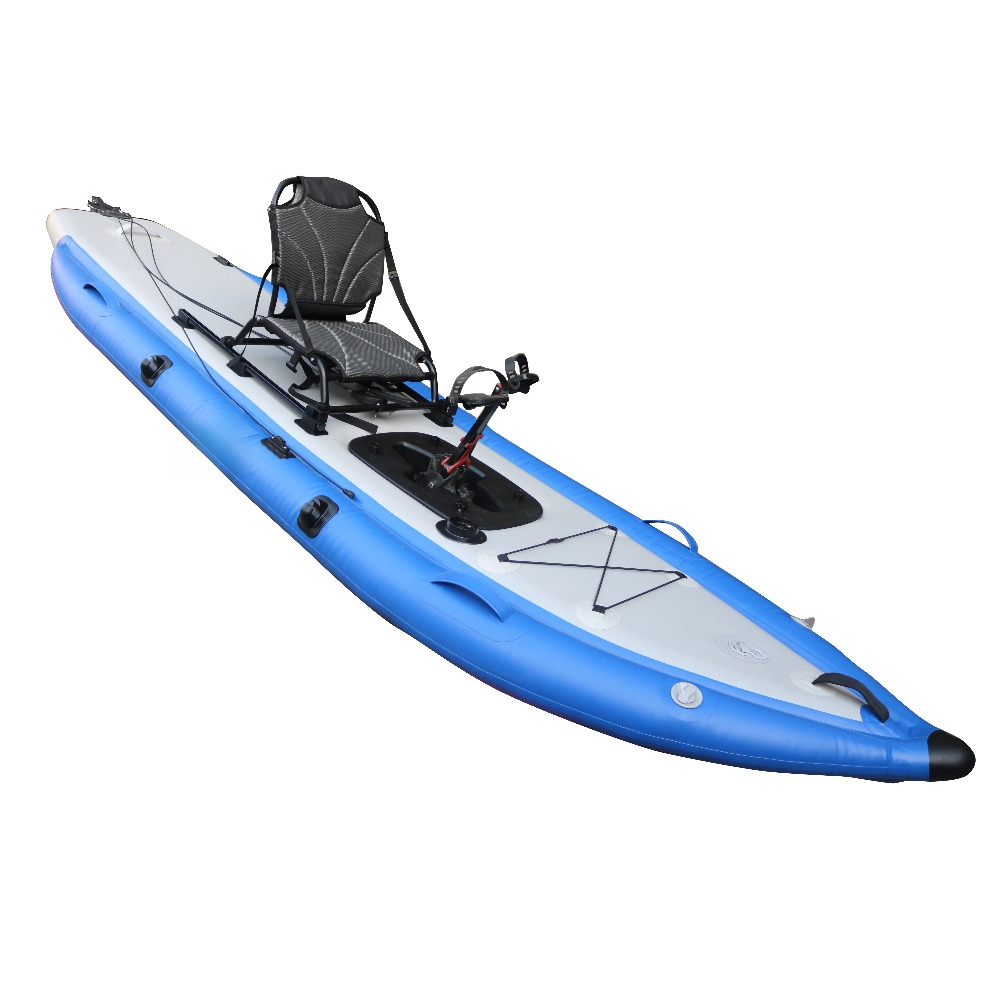 12ft Single Sit-On-Top Inflata - Fishing Kayak Pedal Drive avis et prix