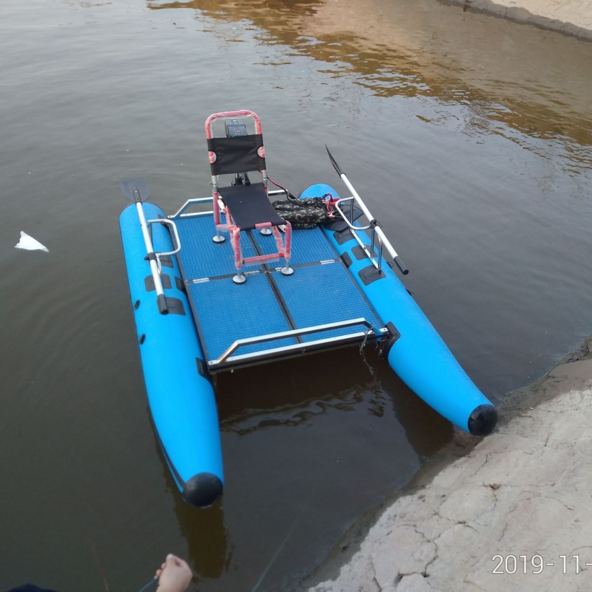 Catamaran Luya boat/raft fishi - Fishing Kayak Inflatable avis et prix
