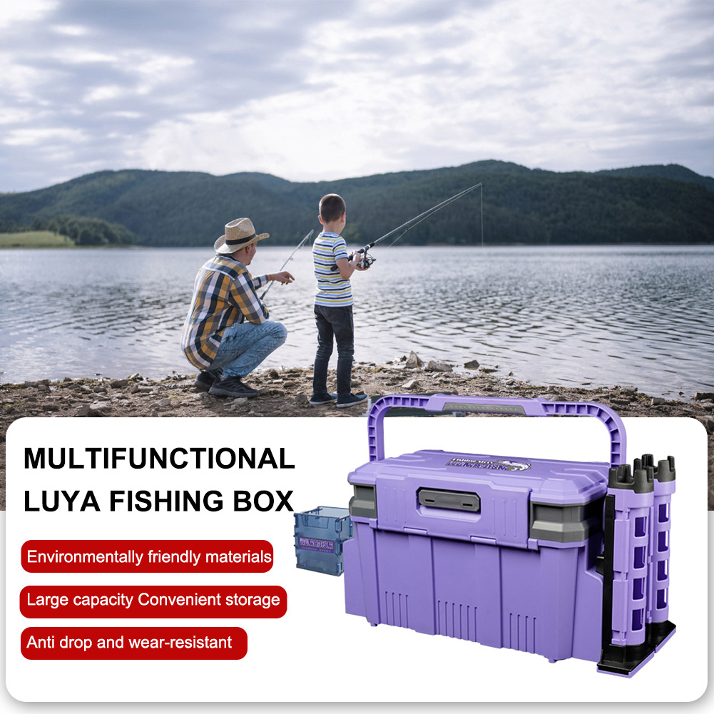 19.5L Fishing Tackle Box Multi - Fishing Kayak Crate avis et prix