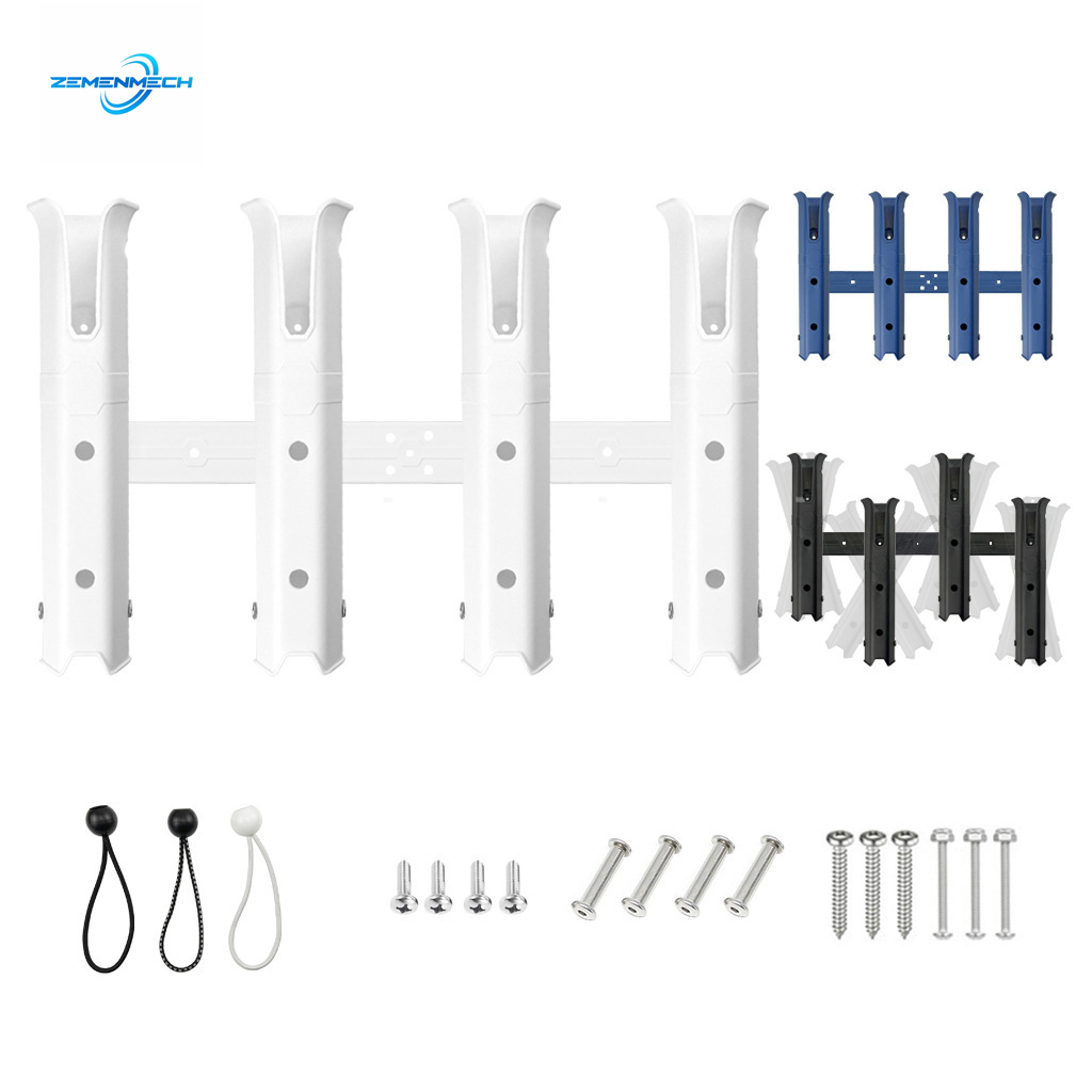Adjustable Four Pole Plastic F - Fishing Kayak Rod Holder avis et prix