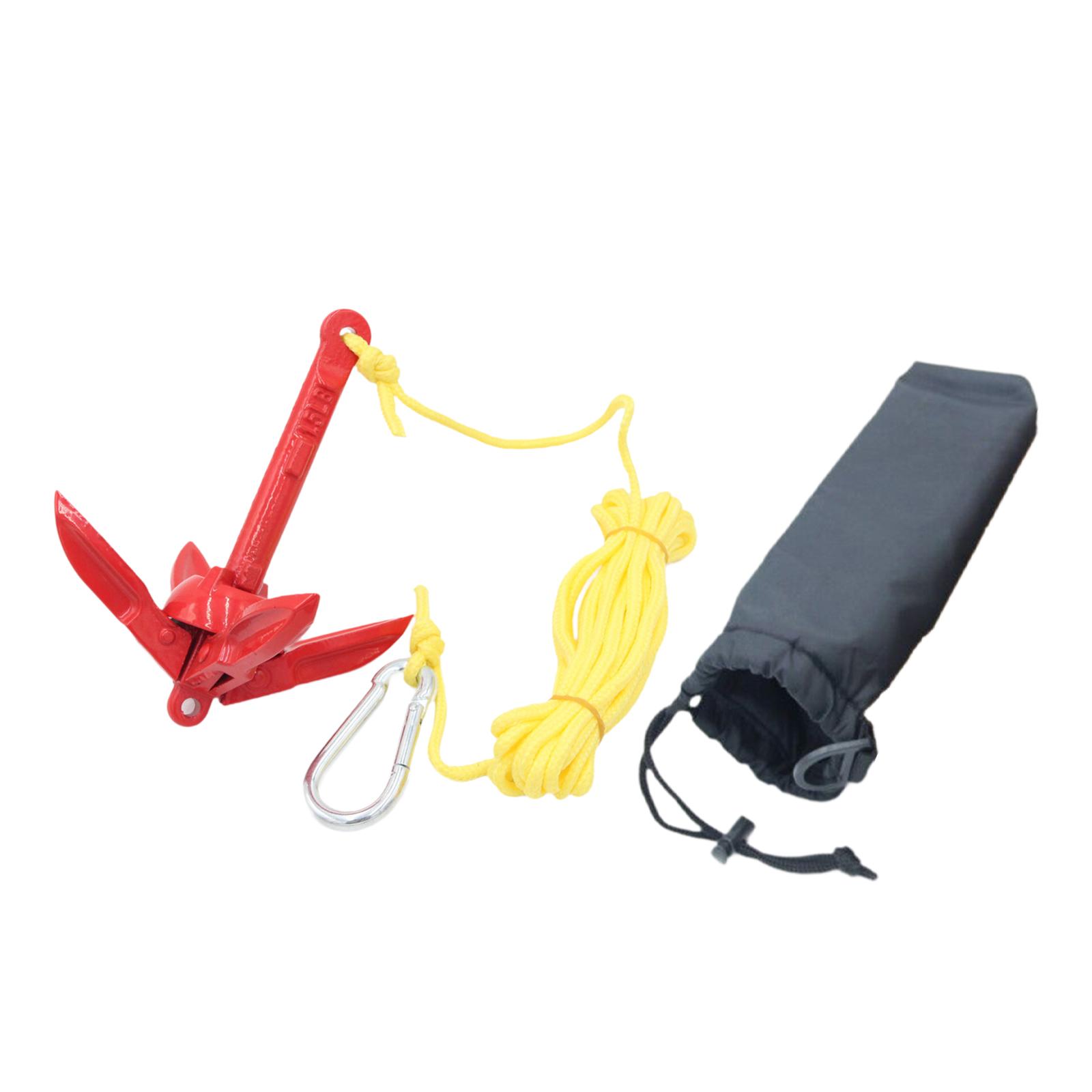 0.7kg Carbon Steel Folding Anc - Fishing Kayak Anchor avis et prix
