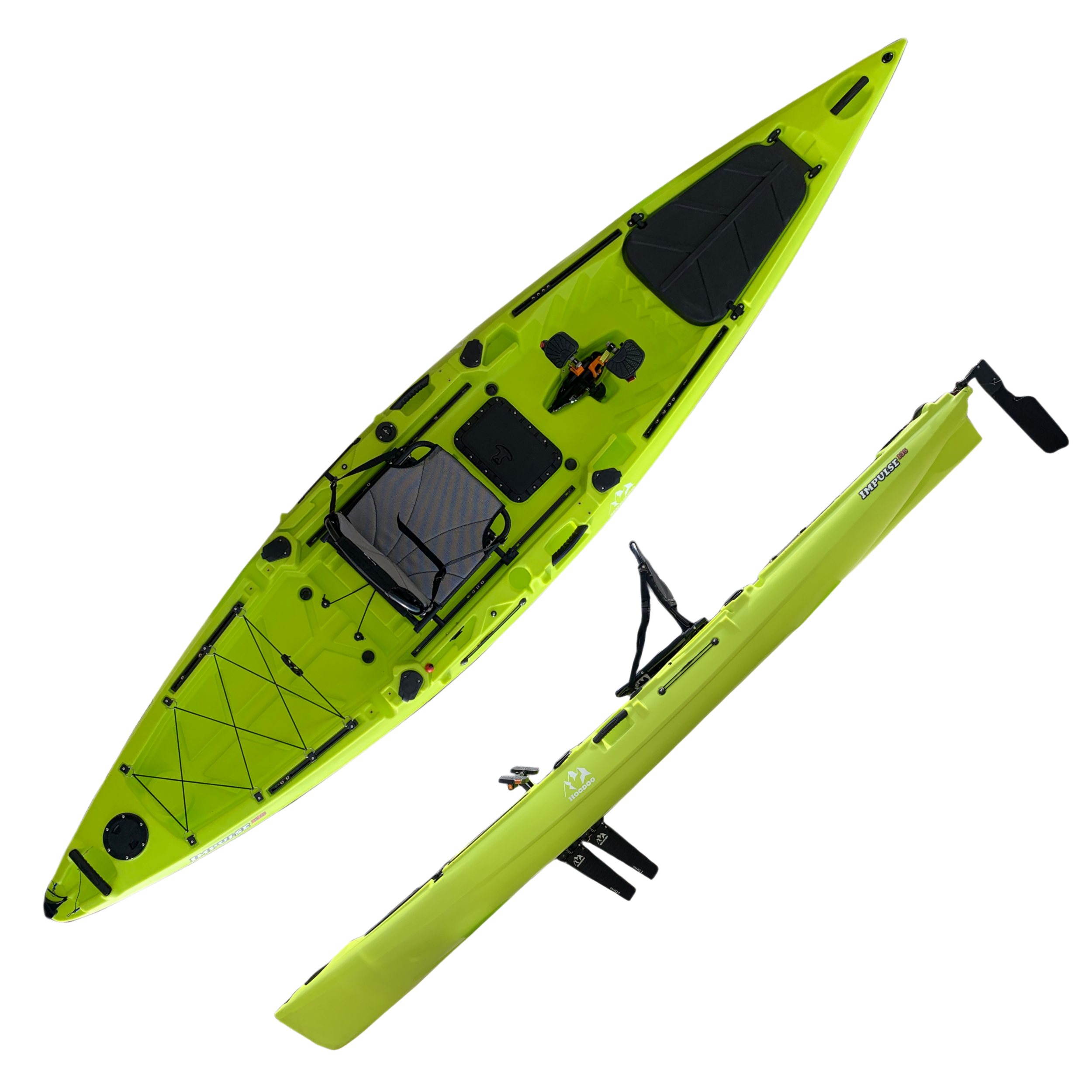 Zero Kayak New 4.15m One Perso - Fishing Kayak Pedal Drive avis et prix