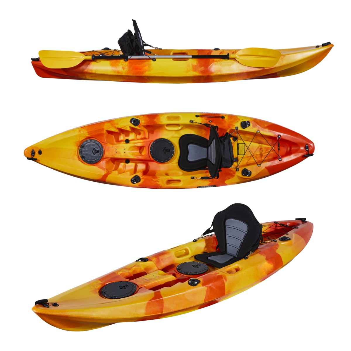 Made In China Single Person Fi - Fishing Kayak Sit On Top avis et prix