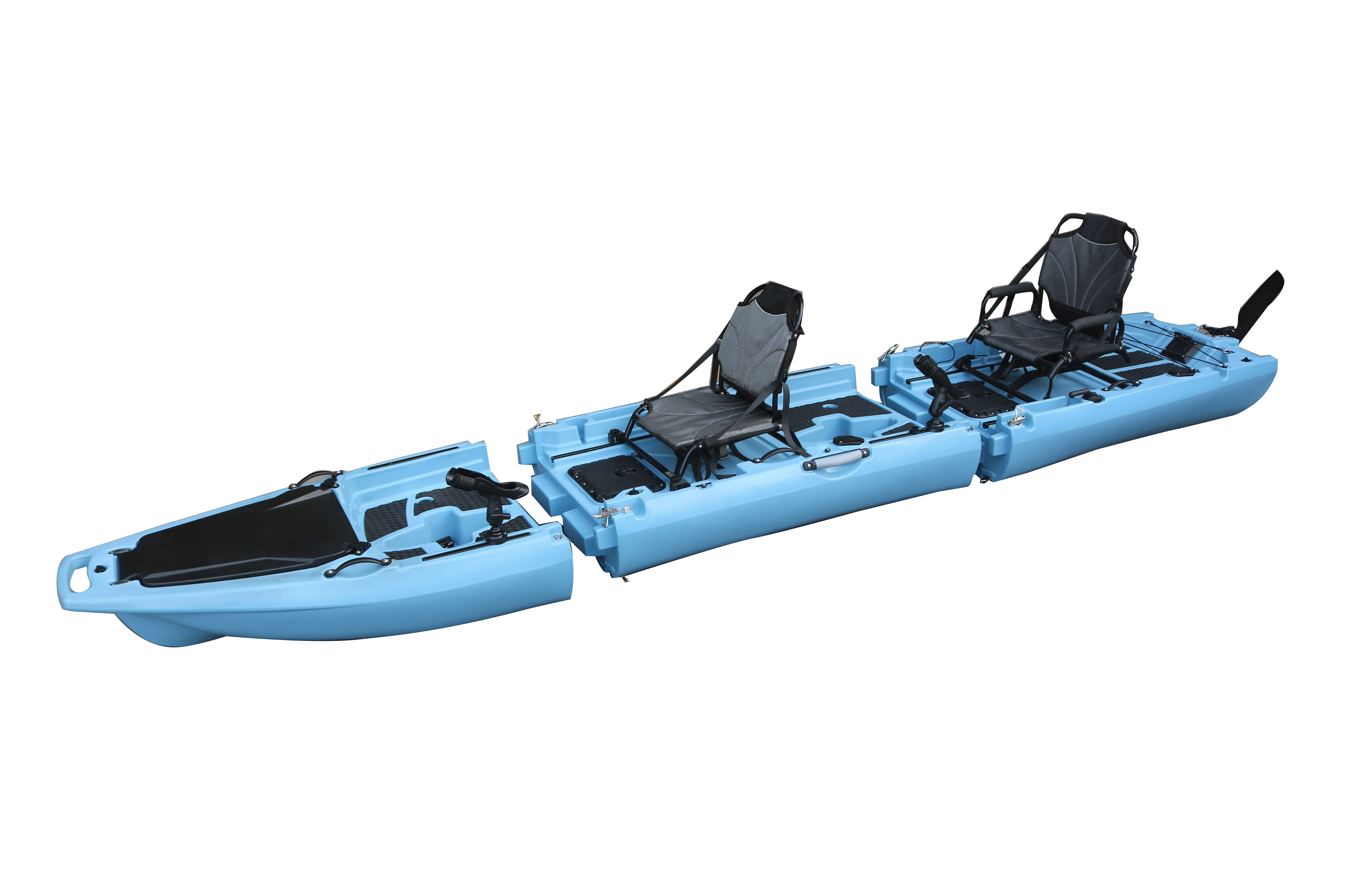 14FT 2 Person Detachable  Peda - Fishing Kayak Seat avis et prix