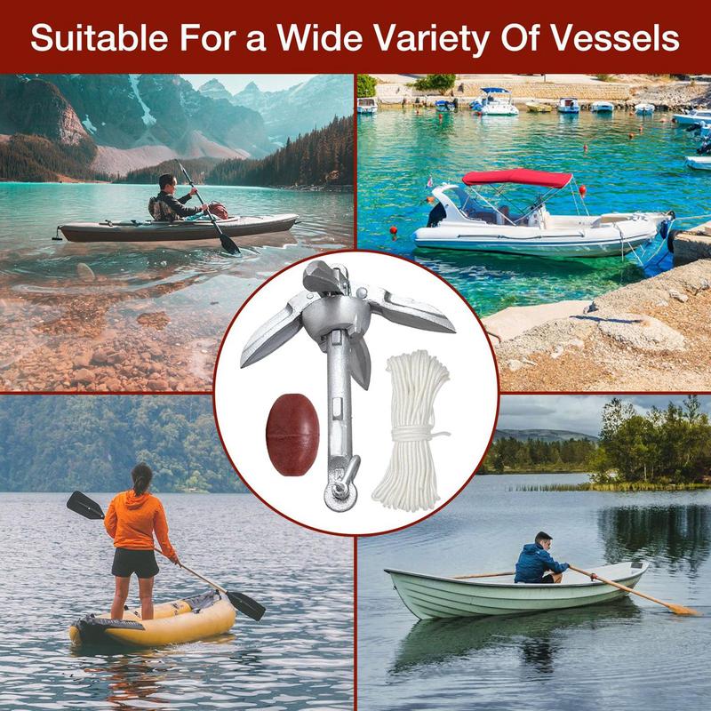 Canoe Anchoring Boat Anchoring - Fishing Kayak Anchor avis et prix