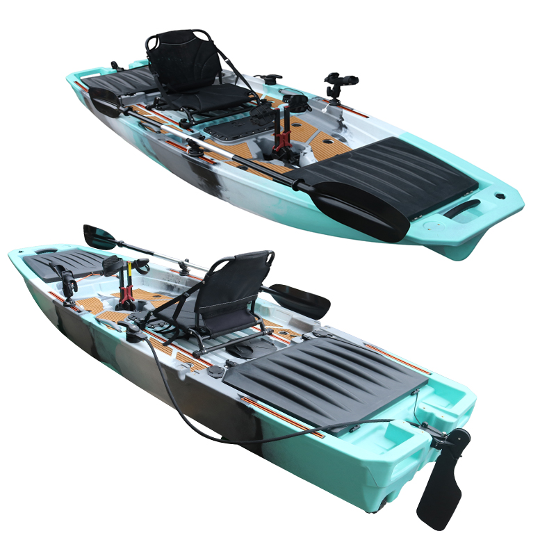 10FT Single Seat LLDPE Sit On  - Fishing Kayak Sit In avis et prix