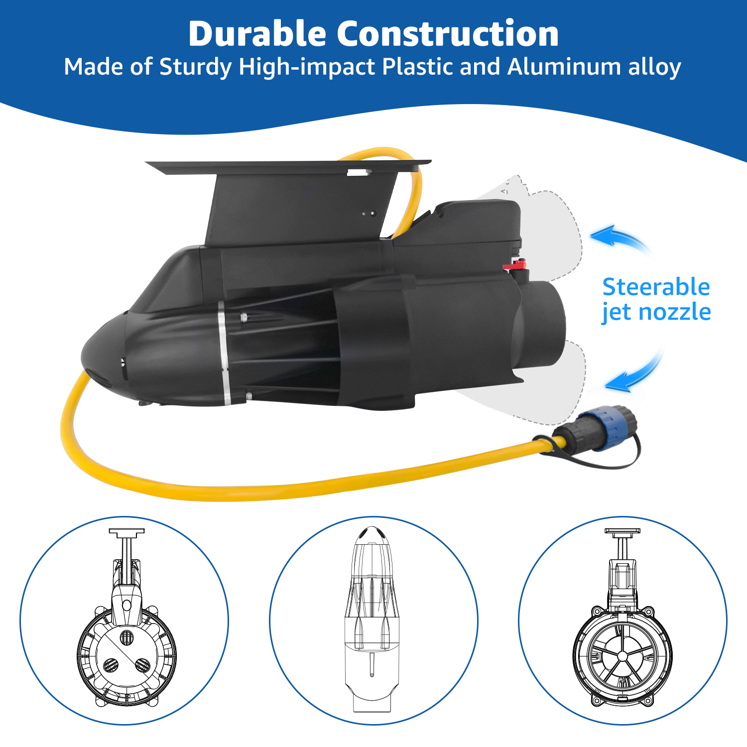 Directional Electric Trolling  - Fishing Kayak Trolling Motor avis et prix