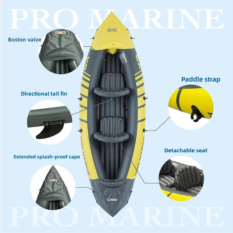 All-Purpose Inflatable Boat fo - Fishing Kayak Inflatable avis et prix