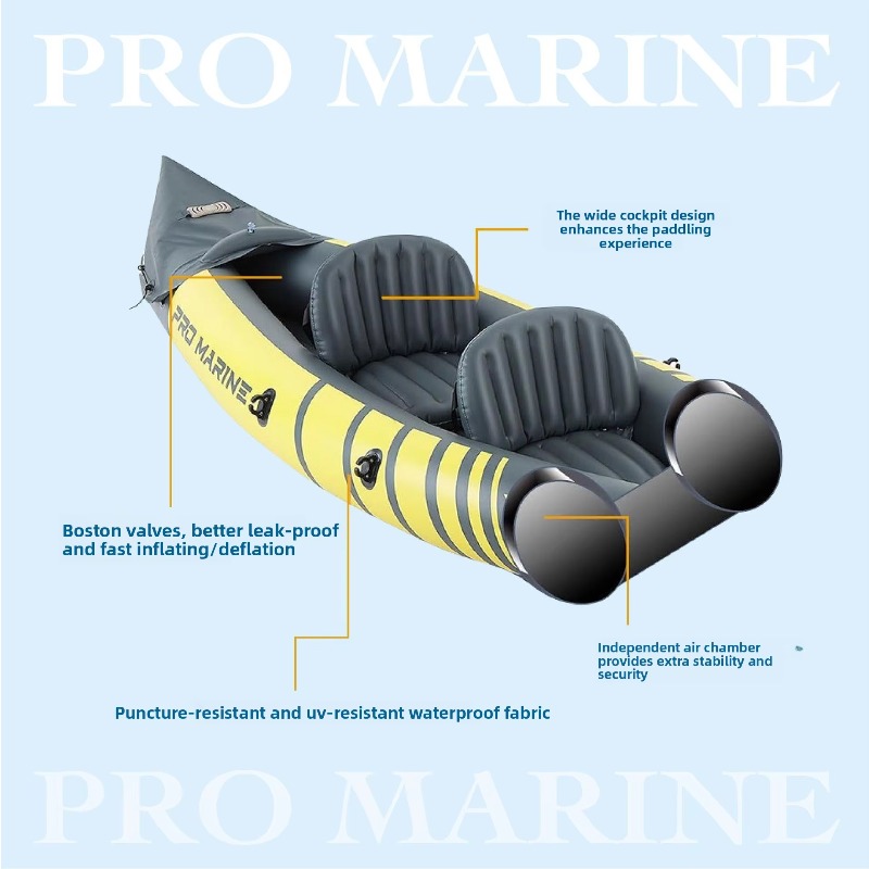 All-Purpose Inflatable Boat fo - Fishing Kayak Inflatable avis et prix