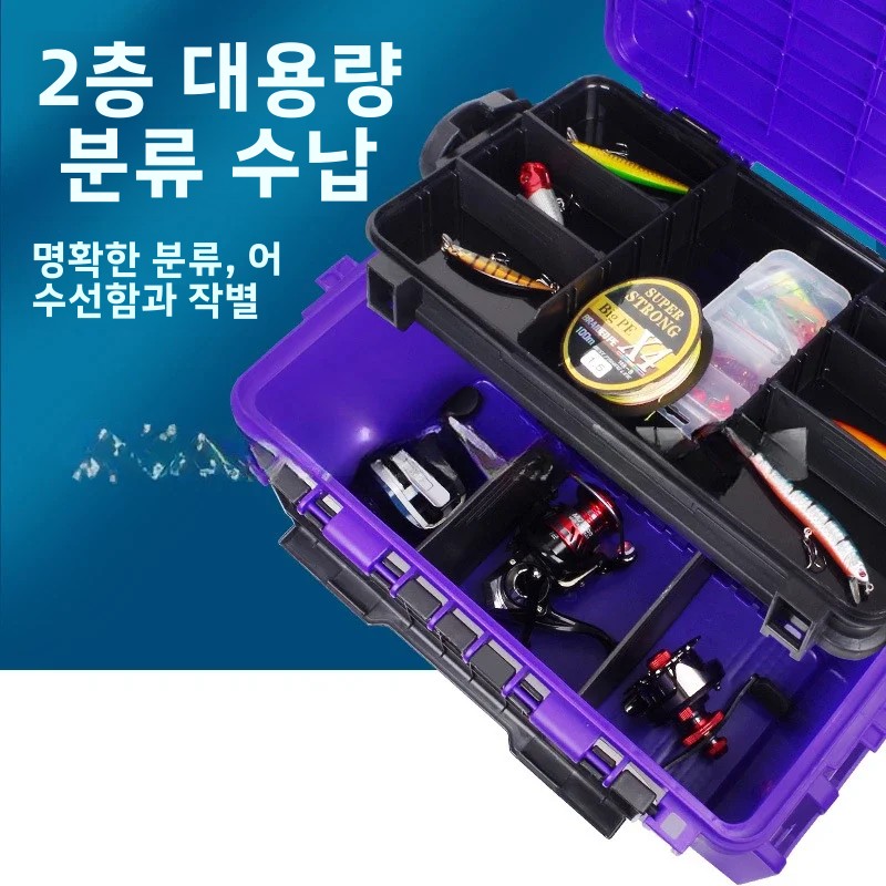 Sea Fishing Tool Box Equipment - Fishing Kayak Crate avis et prix