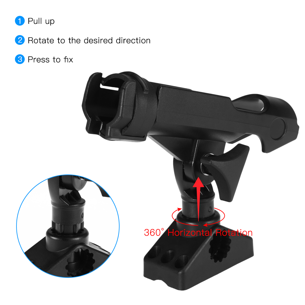Fishing Boat Rods Holder Base  - Fishing Kayak Rod Holder avis et prix