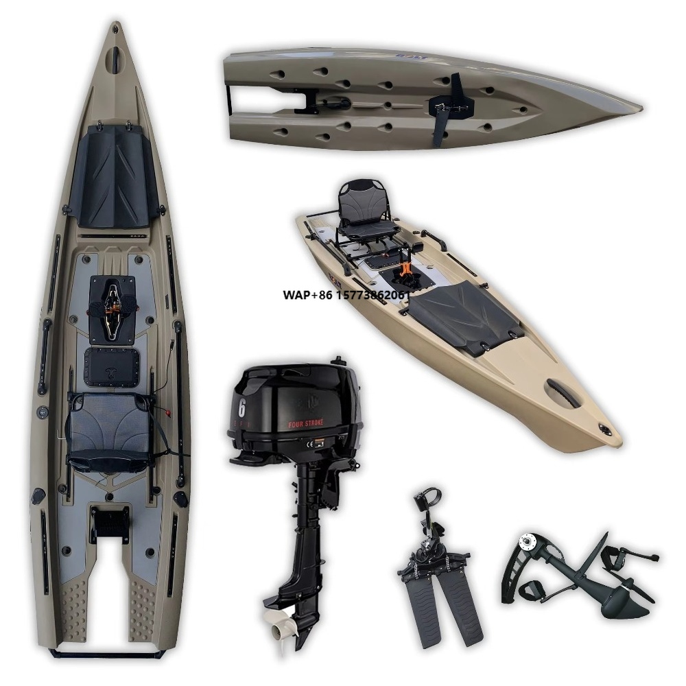 A 6hp 2022 13.12ft Solo Skiff  - Fishing Kayak Pedal Drive avis et prix