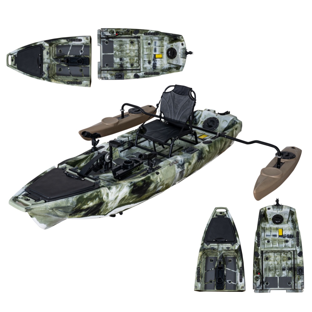 Super Lightweight 10ft Modular - Fishing Kayak Pedal Drive avis et prix