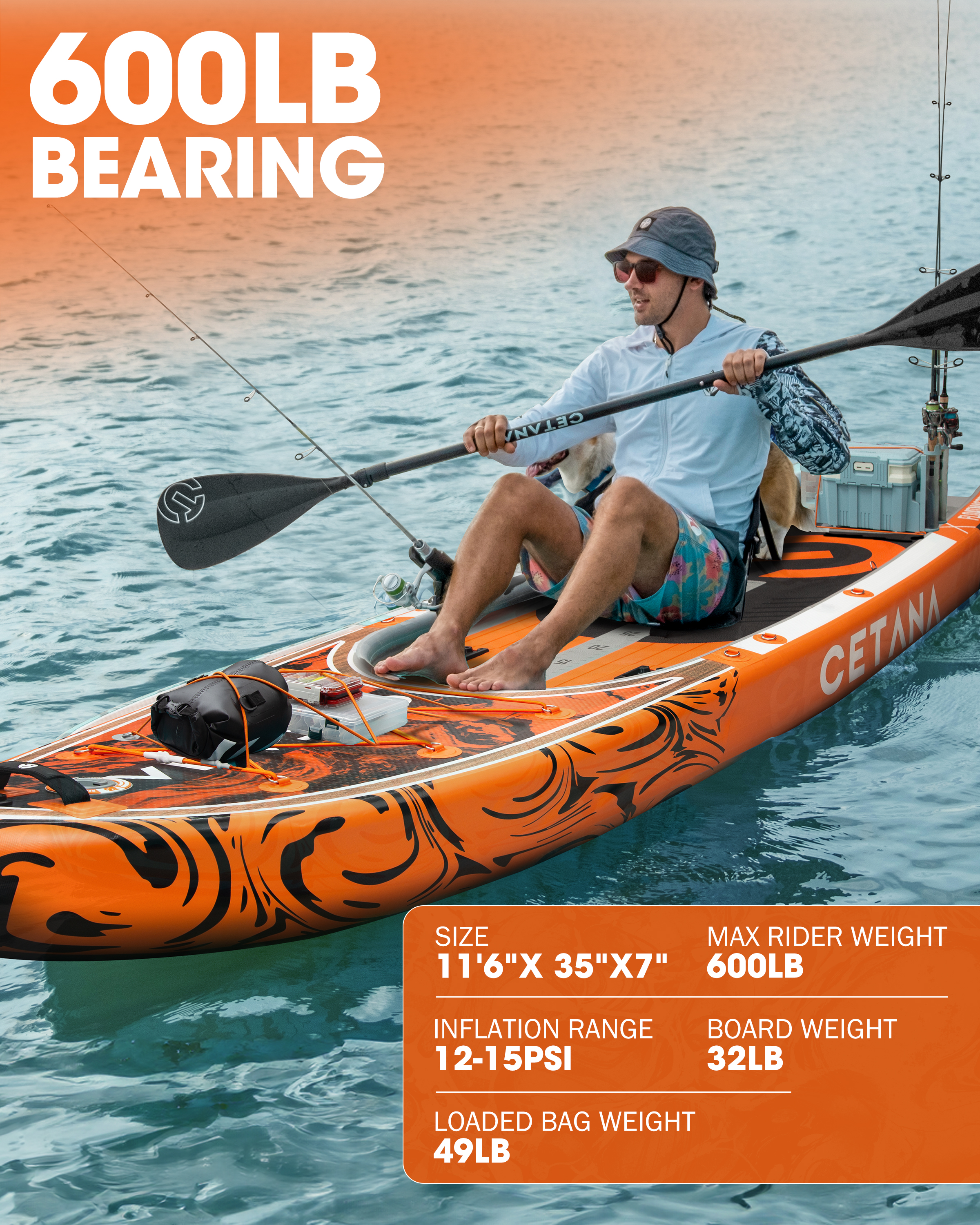 China Factory Inflatable Boat  - Fishing Kayak Rod Holder avis et prix