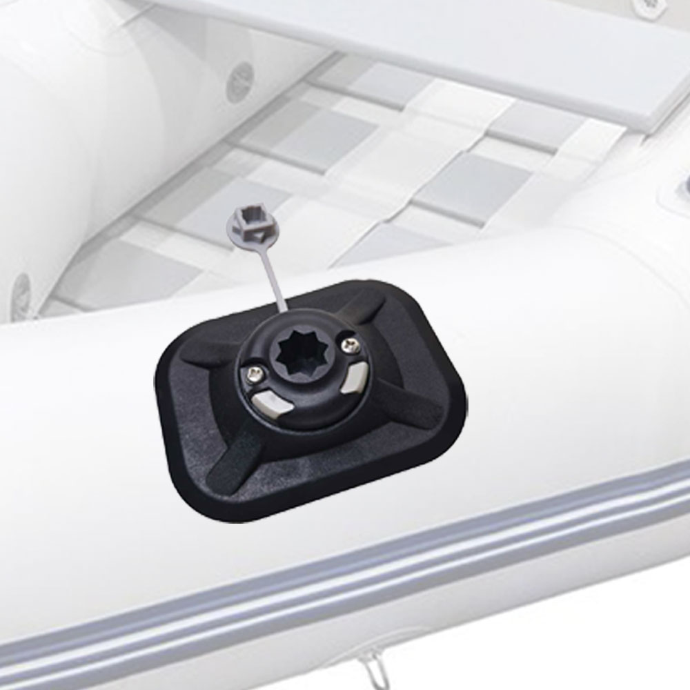 PVC Inflatable Boat Fishing Ro - Fishing Kayak Fish Finder Mount avis et prix