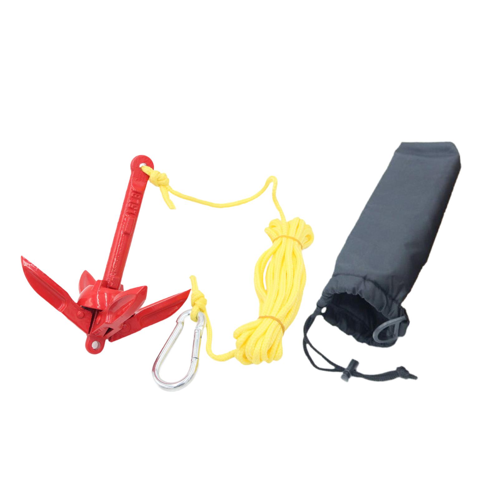 Carbon Steel Folding Boat Anch - Fishing Kayak Anchor avis et prix